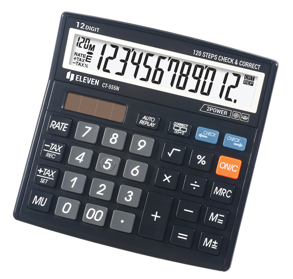 Калкулатор Eleven CT 555N 12разр наст
