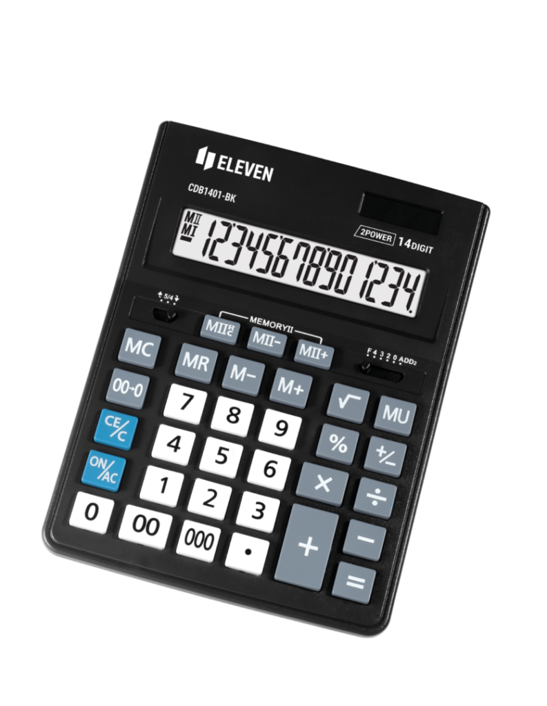 Калкулатор Eleven CDB 1401BK 14разр чрн