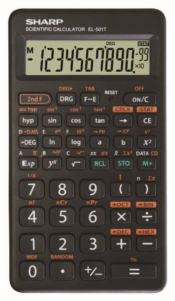 SHARP EL 501T WH