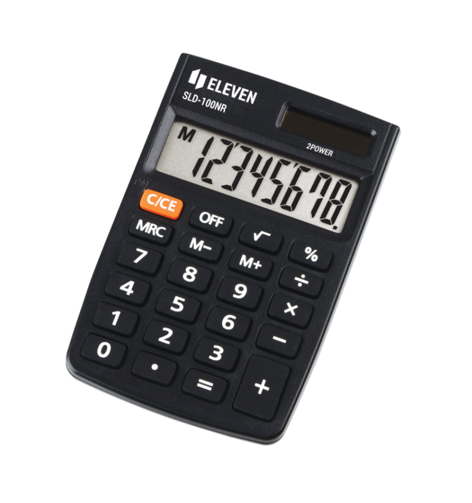 Калкулатор Eleven SLD 100NR 8разр джобен